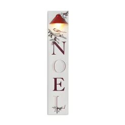 40 Festive NOEL Lighted Wooden Sign| New