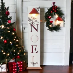 40 Festive NOEL Lighted Wooden Sign| New