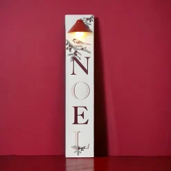 40 Festive NOEL Lighted Wooden Sign| New
