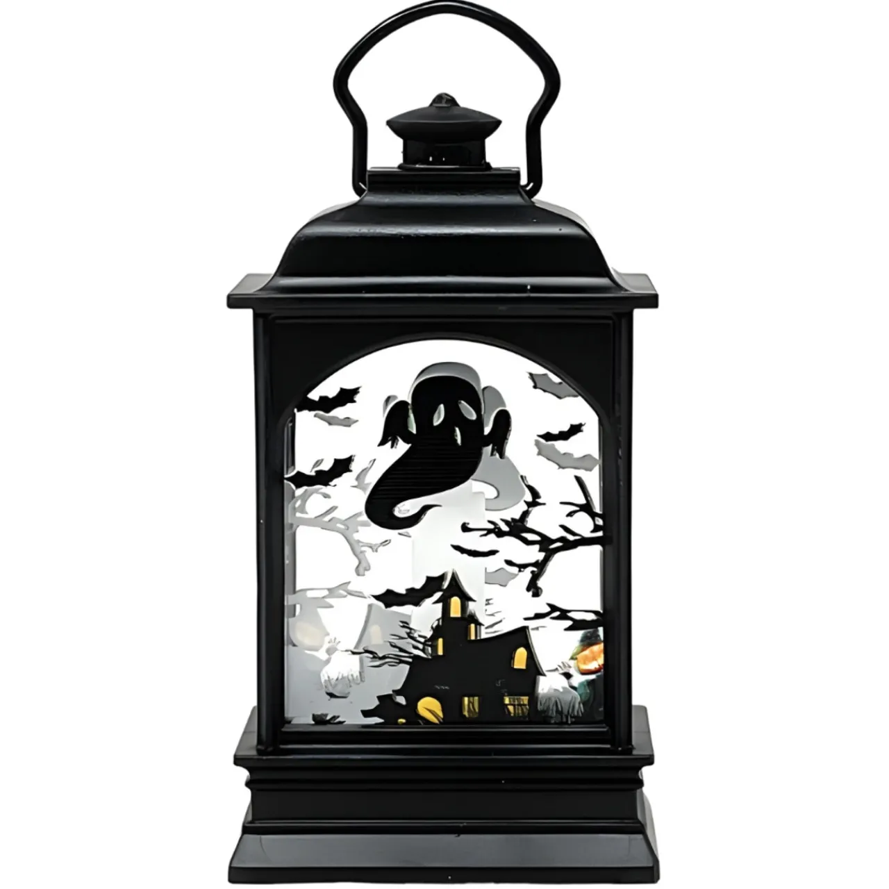 5 Inch Haunted Ghost Lantern With Candle| Online