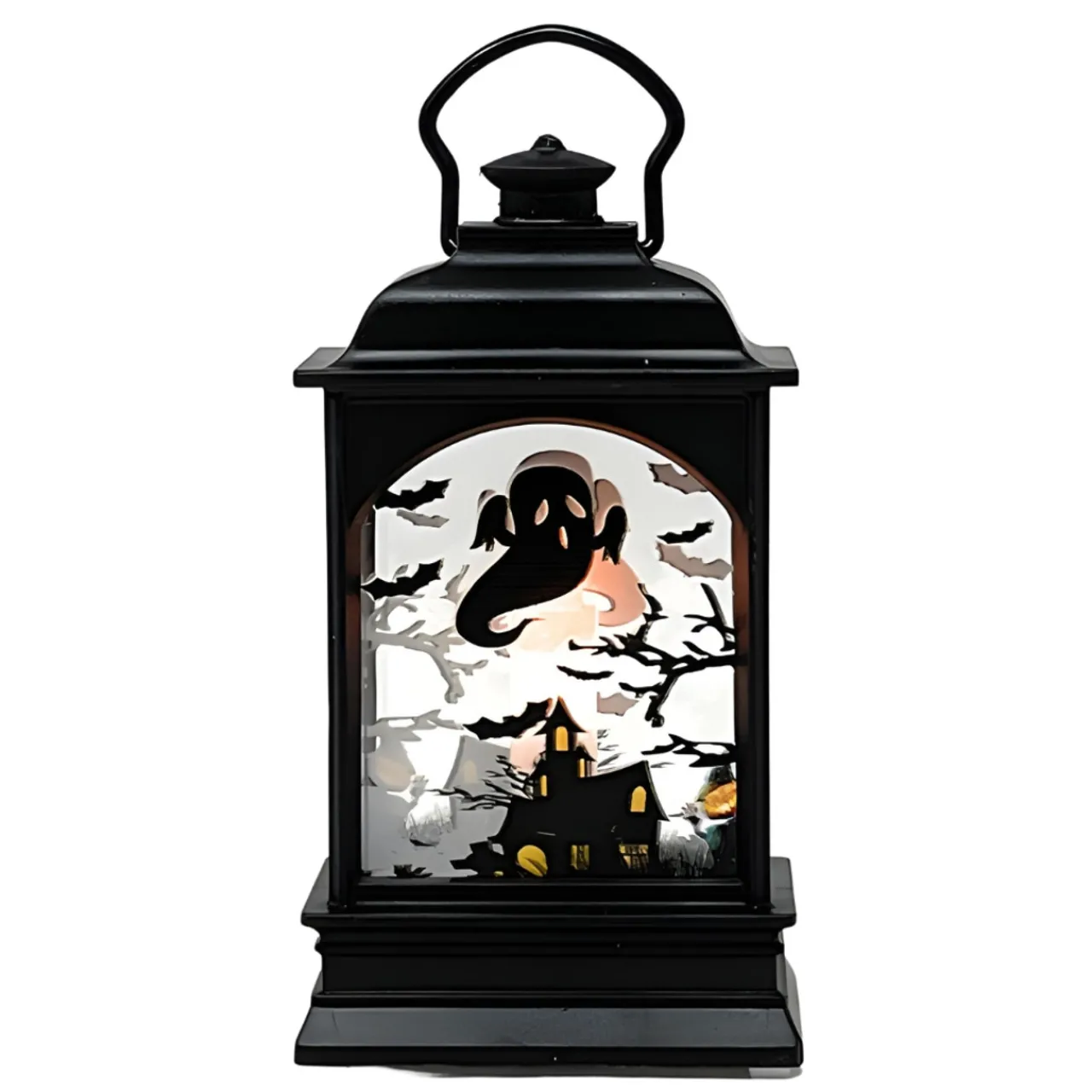5 Inch Haunted Ghost Lantern With Candle| Online