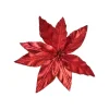 8 Leaf Red Poinsettia Pick| New