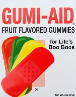 3 Oz. Gumi-Aid Fruit Flavored Gummy Bandages| New