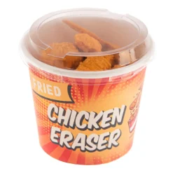 8 Piece Fried Chicken Erasers Bucket| Hot