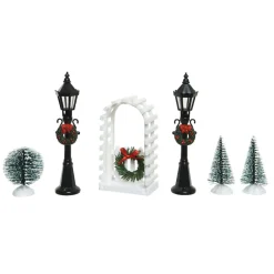 6 Piece Village Accessory Set| Hot