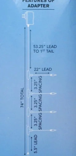 A/C 5-Tail Adapter for Amusements| Discount