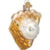 3.25" Apple Pie A La Mode Ornament|Old World Glass New
