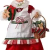 16" Candy Kitchen Mrs Claus with Basket|