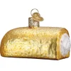 3.5" Christmas Hostess Twinkie Blown Glass Unique Christmas Ornament|Old World Glass