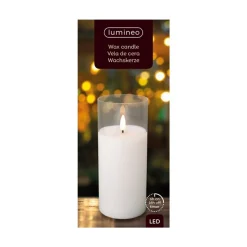 7" Flameless Warm White Pillar Candle|