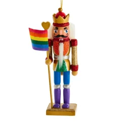 6" Gay Pride Nutcracker Ornament|Kurt Adler Discount
