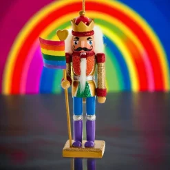 6" Gay Pride Nutcracker Ornament|Kurt Adler Discount