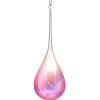 7" Glass Teardrop Ornament|