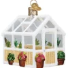 2.25" Greenhouse Ornament|Old World Glass Online