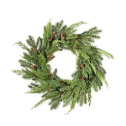 24" Just Cut Woodland Pines Wreath| Online