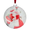 5" Mr &amp; Mre Claus Kissing Ornament| Clearance
