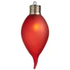 5" Red Lighted Kismet Ornament|