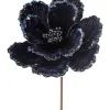 24" Velvet Midblue Magnolia Stem| New