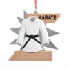"Karate" Ornament For Personalization|Kurt Adler Sale
