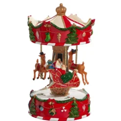 Animated Musical Santas Sleigh Carousel| Discount