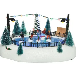 Animated Skating Rink - The Christmas Loft|Lumineo Online