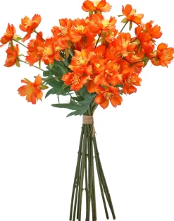 Artificial Orange Cosmos Flower Bundle 14"| Discount