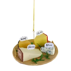 Assorted Cheese Tray Christmas Ornament|Cody Foster & Co. New