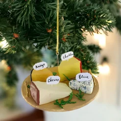 Assorted Cheese Tray Christmas Ornament|Cody Foster & Co. New