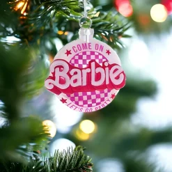 Barbie Party Checkered Christmas Ornament|Cody Foster & Co. Discount