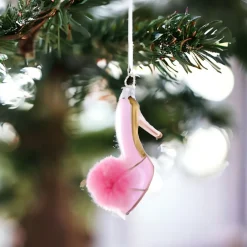 Barbie Pink High Heel Ornament|Cody Foster & Co.