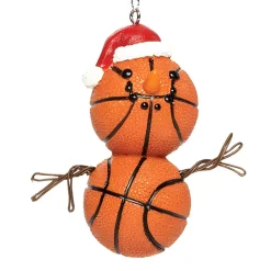 Basketball Snowman Hanging Ornament| Sale