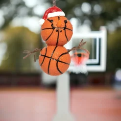 Basketball Snowman Hanging Ornament| Sale