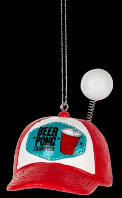 Beer Pong Hat Champion Ornament| Best