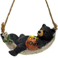 Black Bear With Honey Pot Ornament - The Christmas Loft|Kurt Adler Best