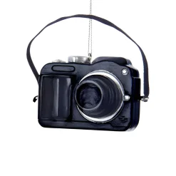 Black Digital Camera Ornament, 3.5in Resin, A1531|Kurt Adler Online