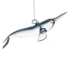 Blown Glass Narwhal Ornament| Best