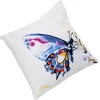 Blue Embroidered Butterfly Pillow| Best