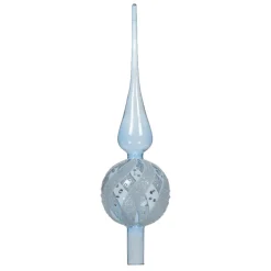 Blue Glass Finial Tree Topper| Clearance
