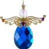 Blue Jeweled Angel Ornament|Kurt Adler Clearance