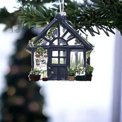 Blue Reclaimed Greenhouse Ornament|Cody Foster & Co. Sale