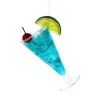 Blue Tropical Drink Glass Ornament|Kurt Adler Online