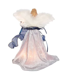 Blue With Gold Trim Angel Treetop|Kurt Adler Online