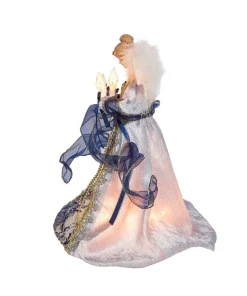 Blue With Gold Trim Angel Treetop|Kurt Adler Online