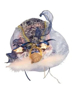 Blue With Gold Trim Angel Treetop|Kurt Adler Online