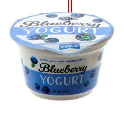 Blueberry Yogurt Cup Ornament|Kurt Adler Best