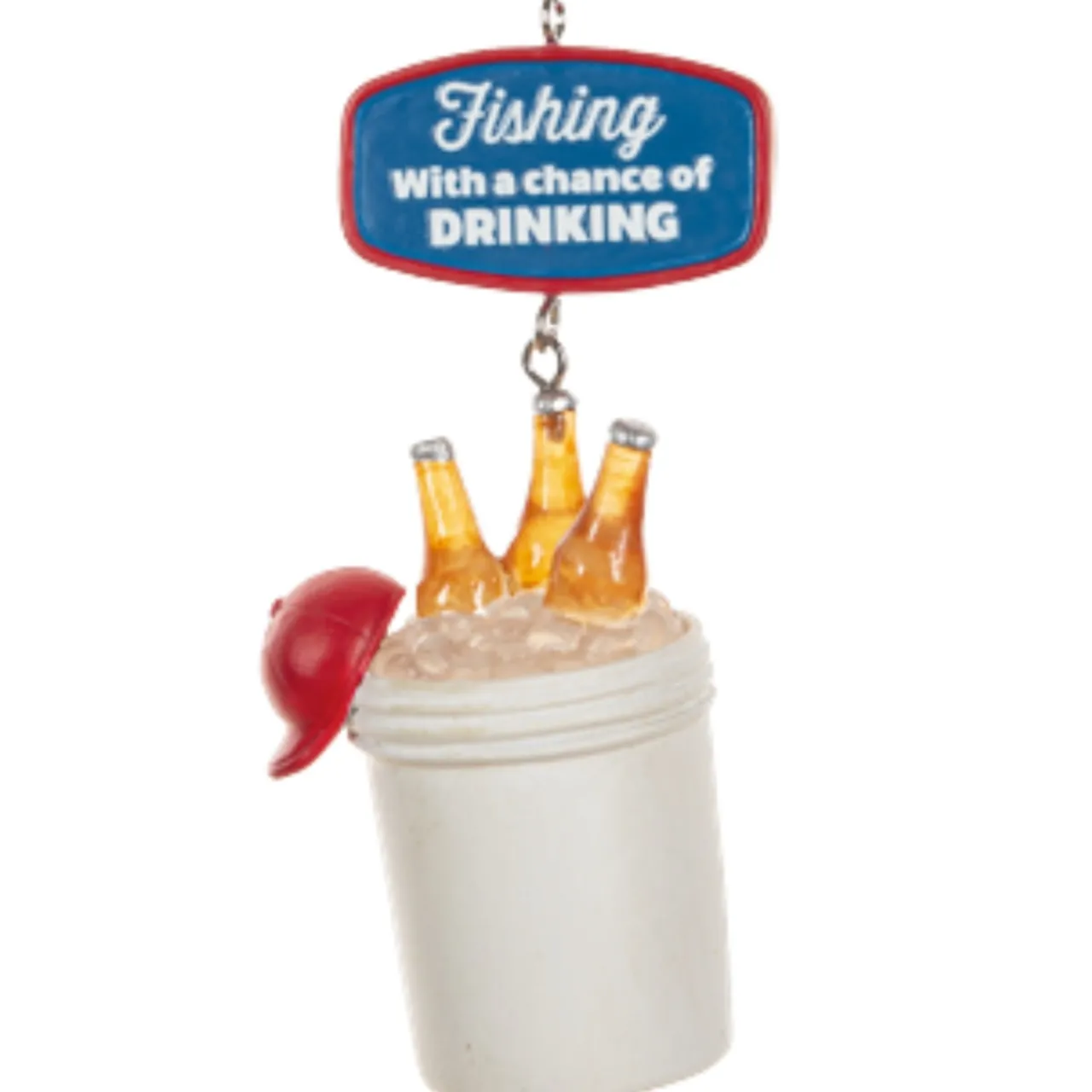 Bucket of Cold Beers Ornament| Clearance
