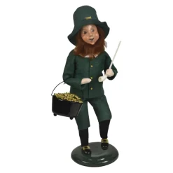 Byers' Choice - Leprechaun with Gold Caroler|Byers Choice Outlet