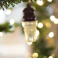Chocolate-Dipped Cone Ornament|Cody Foster & Co. Sale