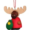 Christian Ulbricht - Moose Santa Ornament | The Christmas Loft|Christian Ulbrihct New