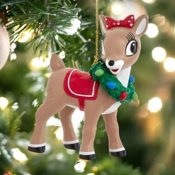 Clarice with Wreath Blowmold Ornament|Kurt Adler Hot